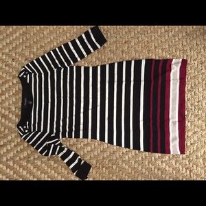 White House Black Market Striped Dress, Multi